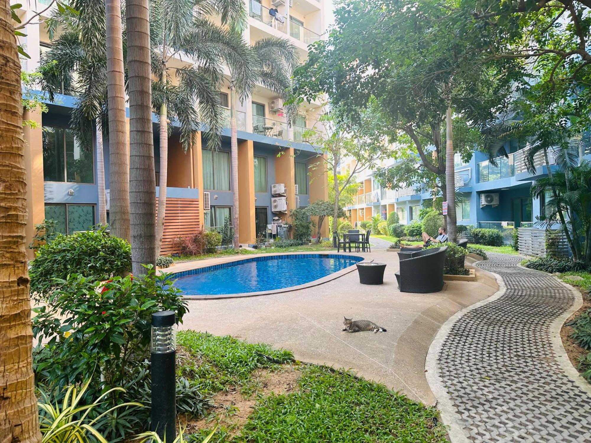 Laguna Beach Resort 2-Loft Room Garden View หาดจอมเทียน ภายนอก รูปภาพ